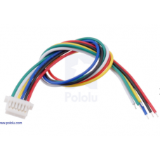 6-Pin Single-Ended Female JST SH-Style Cable 12cm