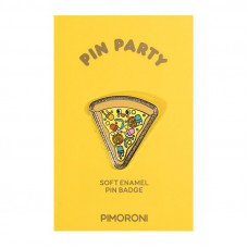 Pimoroni Component Pizza – Pimoroni Pin Party Enamel Pin Badge