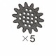 Sprocket (SPS-17(K)) 5pcs