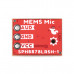SparkFun Analog MEMS Microphone Breakout - SPH8878LR5H-1