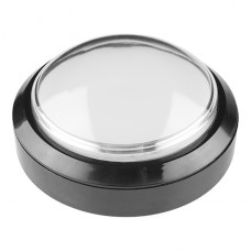 Big Dome Push Button - White (Economy)