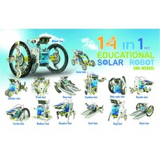 14 In 1 Educational Solar Robot Kit (New) By OWI Robotics