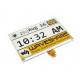 640x384, 7.5inch E-Ink raw display, yellow/black/white three-color