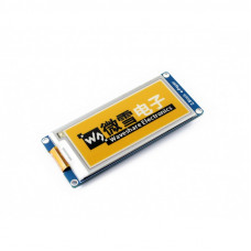 296x128, 2.9inch E-Ink display module, yellow/black/white three-color