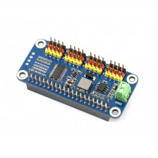 Servo Driver HAT for Raspberry Pi, 16-Channel, 12-bit, I2C