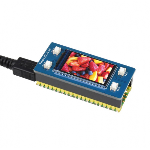 Waveshare 1.14 Inch LCD Display Module Voor Raspberry Pi Pico – 240x135 Pixels, IPS, SPI-interface 2 miniatura